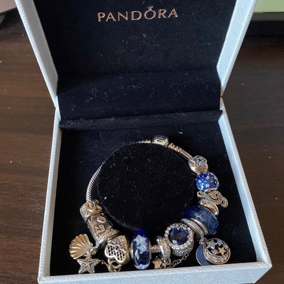 Pandora Charm Bracelet set - Picture 1 of 3